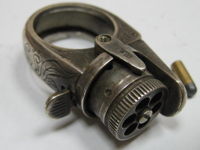Огнестрельный перстень, уникальное оружие 19 века.