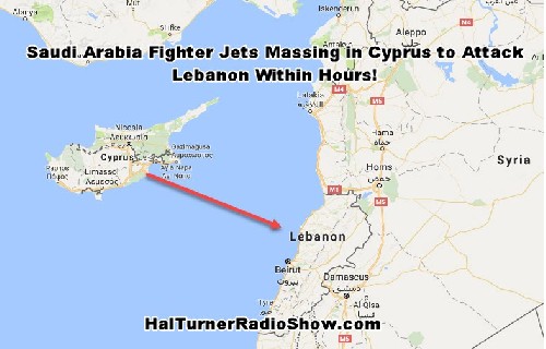 Истребители Саудовской Аравии переброшены на Кипр для нападения на Ливан в ближайшие часы!