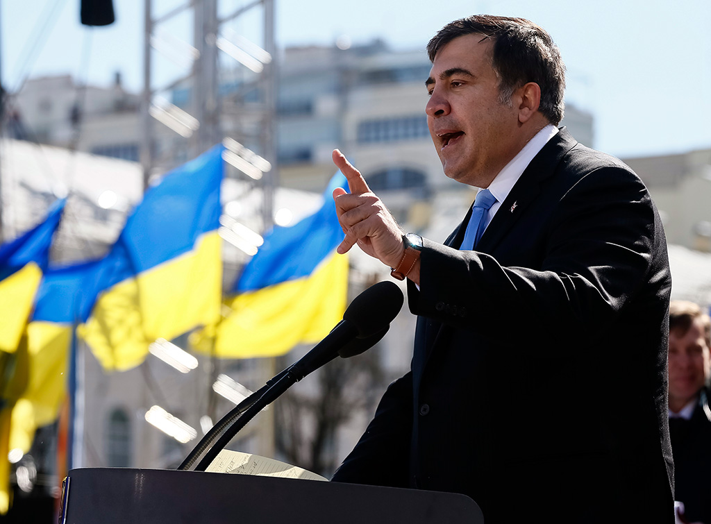 Саакашвили объявил о начале «народного импичмента» на Украине 3 декабря