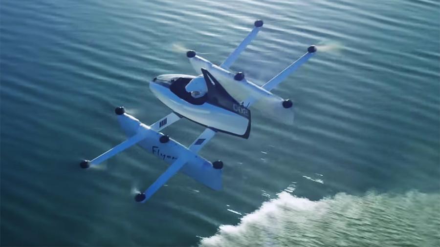 Стартап сооснователя Google представил одноместный летательный аппарат