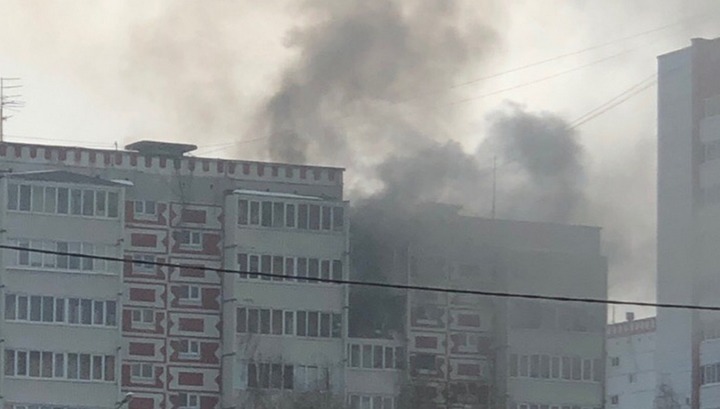 Взрыв газа произошел в многоэтажке в Казани