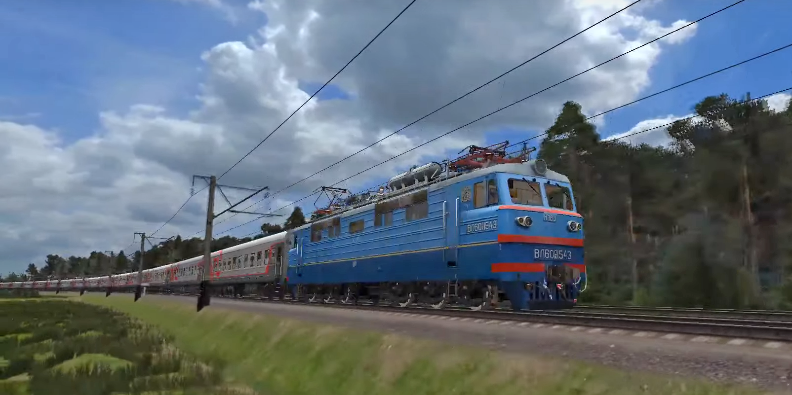 Представлен первый релиз RRS – российского железнодорожного симулятора