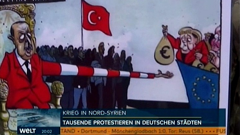 Welt: курды и турки схлестнулись на улицах Германии