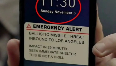 Ядерная тревога в Лос-Анджелесе объявлена на 11:30 утра, в воскресенье, 3 ноября